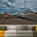 Airplane Home Decor Painting