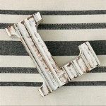 Cynthia Rowley Home Decor Letters