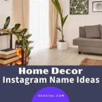 Home Decor Names For Instagram