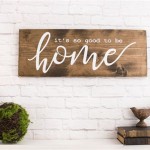 Home Decor Quotes On Wood