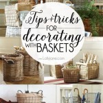 How To Decorate Basket At Home
