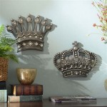 King And Queen Crown Home Decor
