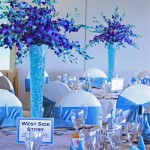 Purple And Blue Wedding Decoration Ideas