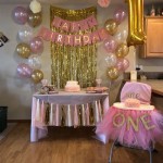 Simple Birthday Decoration Ideas At Home For Baby Girl